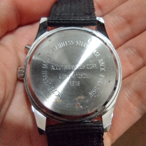 Accutime Watch Corp. Men's Quartz Analog Wrist Watch GENWM1252M 1218 - Picture 5 of 7